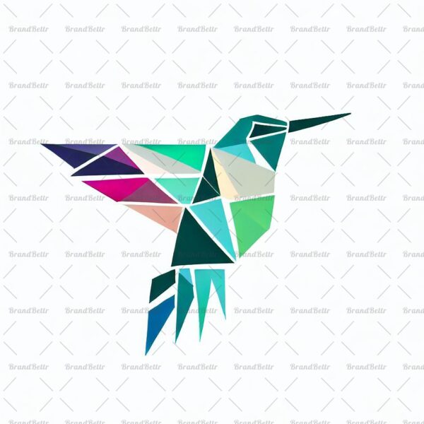 Geometrischer Kolibri